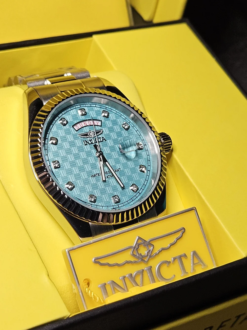 Invicta Specialty Striad Command 43mm Watch - Tiffany Blue Dial 51048